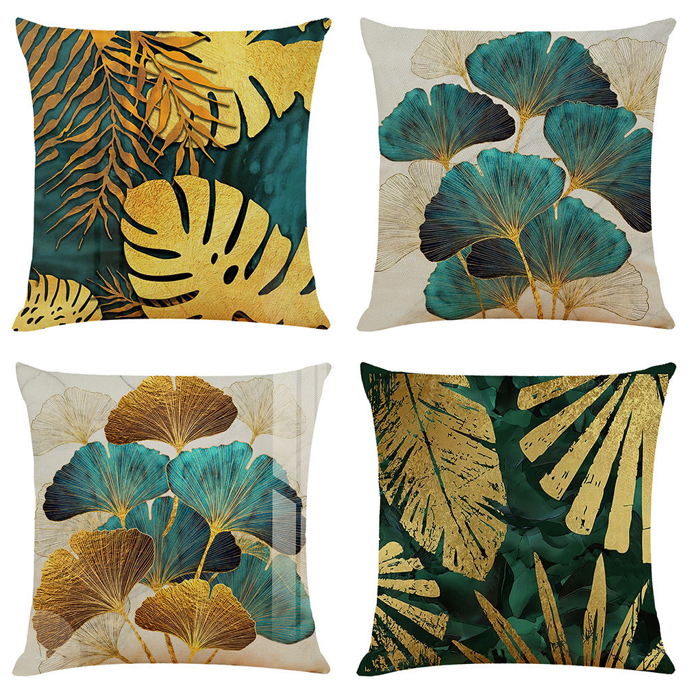 New Art Deco Painting Cotton Linen Pillowcase Car Pillow Office Nap Pillow