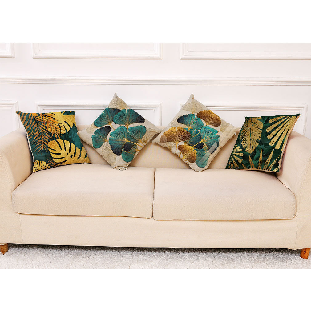 New Art Deco Painting Cotton Linen Pillowcase Car Pillow Office Nap Pillow