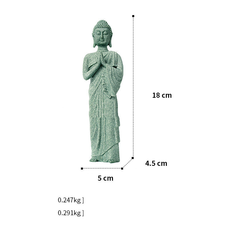 New Stone Buddha Crafts Creative Ornament Home Decor
