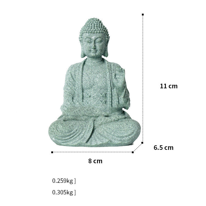 New Stone Buddha Crafts Creative Ornament Home Decor