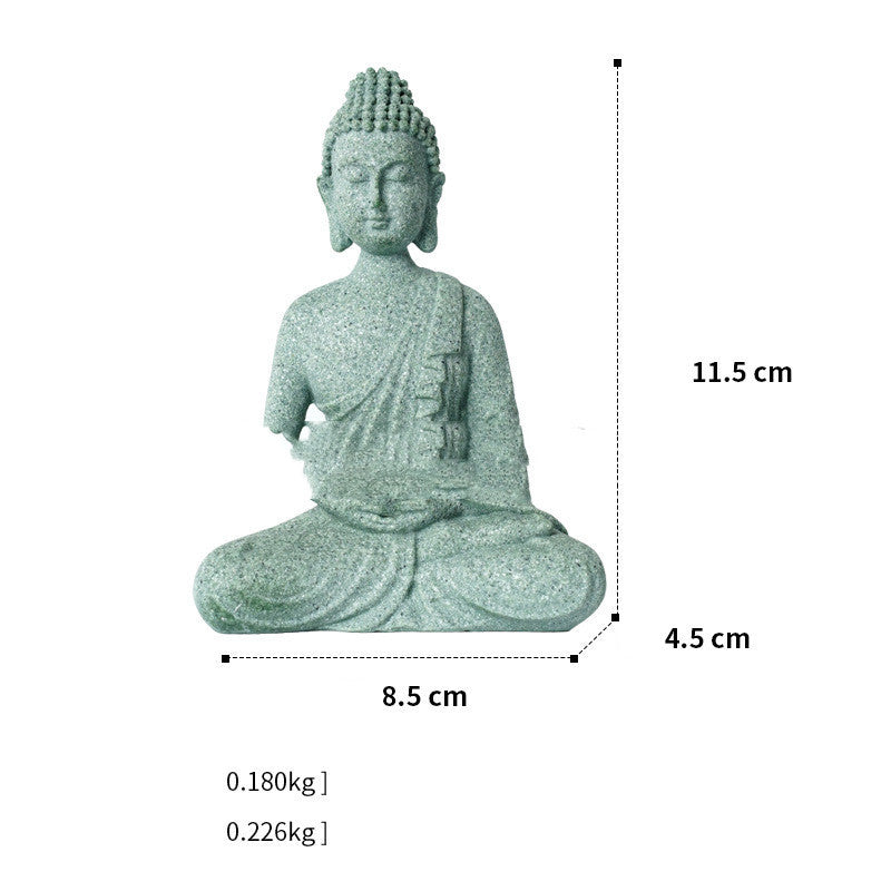 New Stone Buddha Crafts Creative Ornament Home Decor