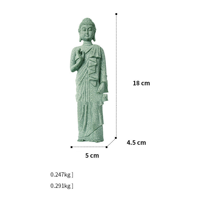 New Stone Buddha Crafts Creative Ornament Home Decor
