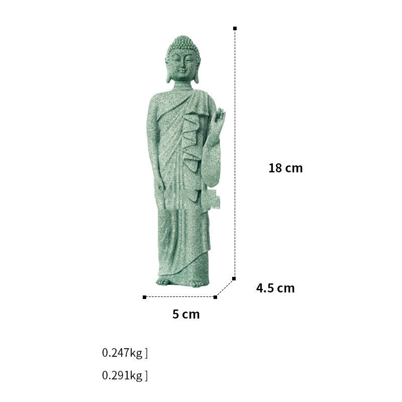 New Stone Buddha Crafts Creative Ornament Home Decor
