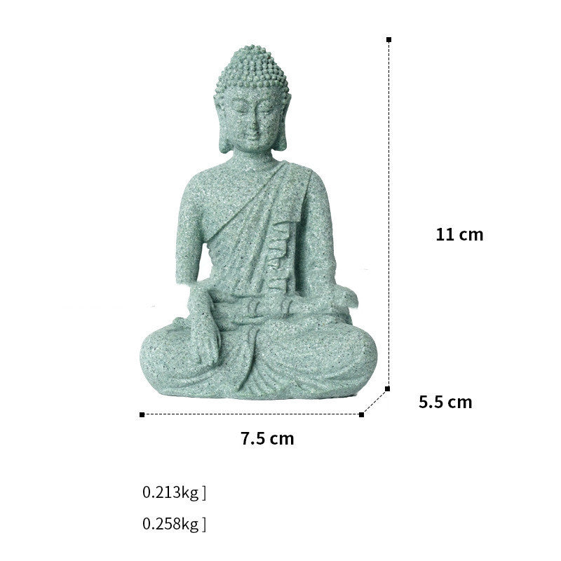 New Stone Buddha Crafts Creative Ornament Home Decor