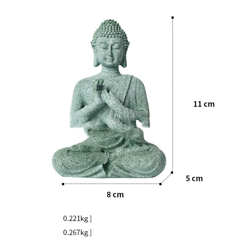 New Stone Buddha Crafts Creative Ornament Home Decor