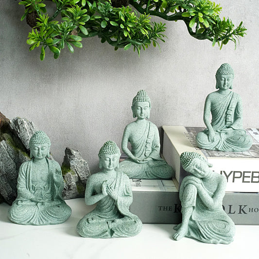 New Stone Buddha Crafts Creative Ornament Home Decor